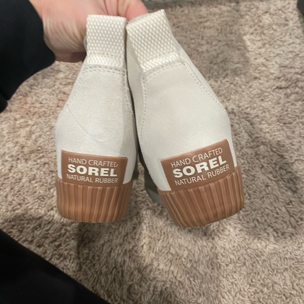 Out and about slip on wedge